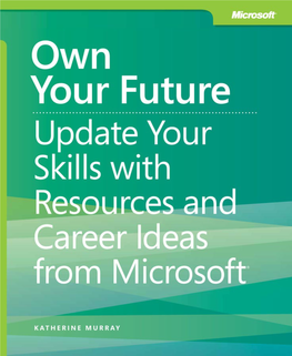 Own Your Future, Update Your Skills with Resources and Career Ideas