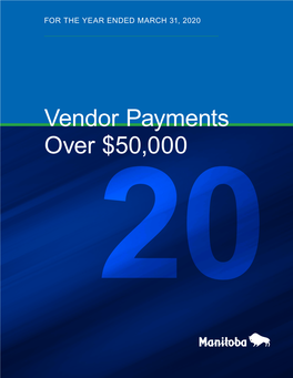 Vendor Payments Over $50,000 20