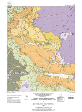 Geologic Map of the Navajo Lake 7.5' Quadrangle in Cooperation with U