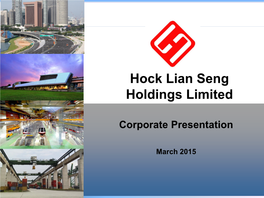Hock Lian Seng Infrastructure Limited
