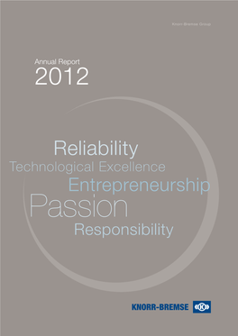 Annual Report 2012 at a Glance