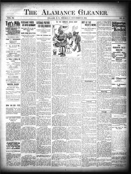 The Alamance Gleaner