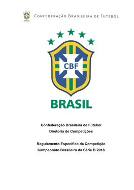 Confederação Brasileira De Futebol Diretoria De Competições