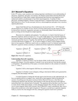 Reading Materials on EM Waves and Polarized Light