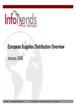 European Supplies Distribution Overview