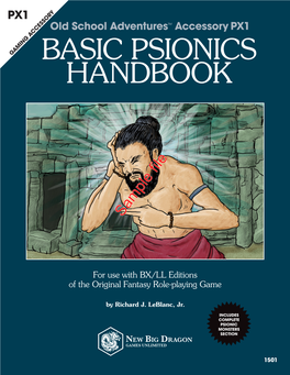 Basic Psionics Handbook