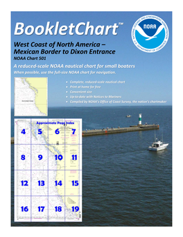 Mexican Border to Dixon Entrance NOAA Chart 501