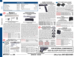 SEE GLOCK® Factory Parts