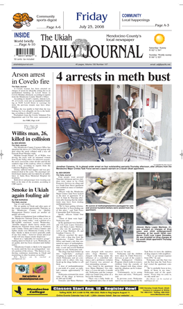 4 Arrests in Meth Bust