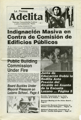 Indignación Masiva En Contra De Comisión De Edificios Públicos En La Reunión De La Junta El Miércoles, 80 Personas Se Apuntaron a Tomar La Palabra