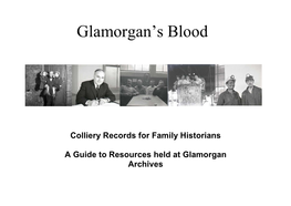 Glamorgan's Blood