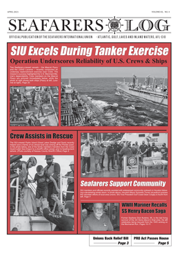 SIU Excels During Tanker Exercise Operation Underscores Reliability of U.S