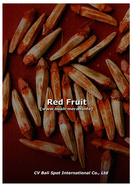 Chapter I About Red Fruit