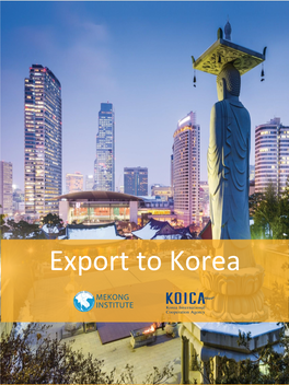 Export to Korea