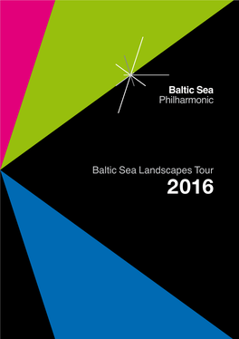 Tour Programme 'Baltic Sea Landscapes'