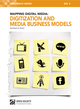 DIGITIZATION and MEDIA BUSINESS MODELS by Robert G