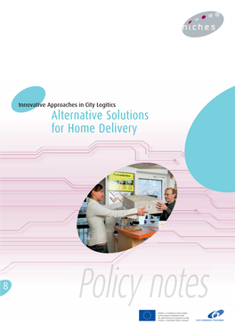 Policy Note on Alternative Solutions for Home Delivery