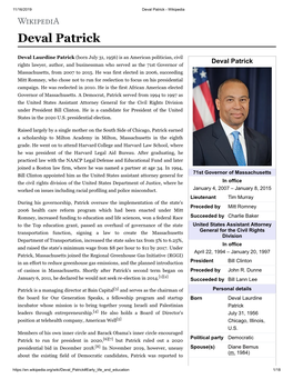 Deval Patrick - Wikipedia