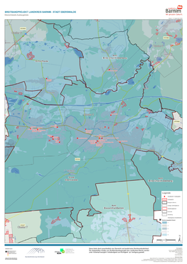 STADT EBERSWALDE Übersichtskarte Ausbaugebiete