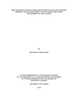 University of Florida Thesis Or Dissertation Formatting