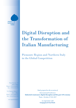Digital Disruption and the Transformation of Italian Manufacturing