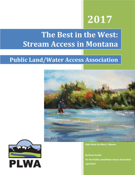 The Future of Stream Access in Montana