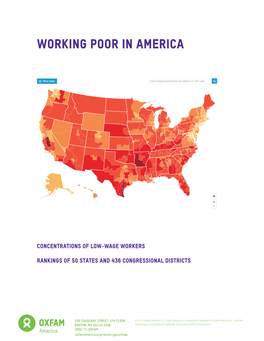 Working Poor in America