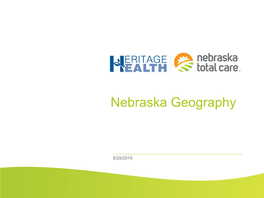 Nebraska Geography (PDF)