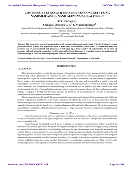 NANO ALUMINA(Al2o3) & FERRIC