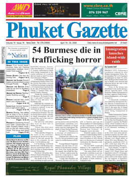 54 Burmese Die in Trafficking Horror