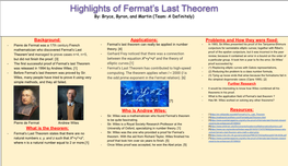 Highlights of Fermat's Last Theorem
