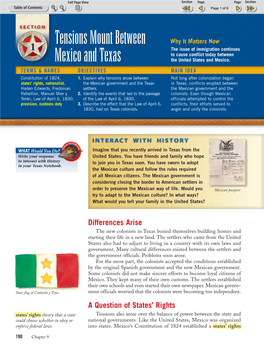 Tensions Mount Between Mexico and Texas