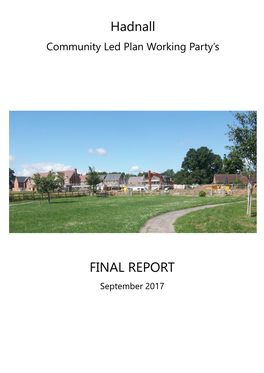 Hadnall FINAL REPORT