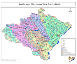 Aquifer Map of Sindhanoor Taluk, Raichur District