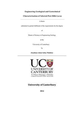 University of Canterbury