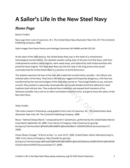 Steel Navy Website