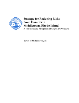 2019 Update Strategy for Reducing Risks From