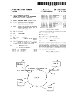 TCP/IP and SNA Over FICON SCSI & Ficonover FC FICON Over FC 19