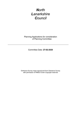 Applications for Planning and Development Committee