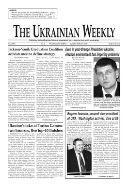 The Ukrainian Weekly 2006, No.10