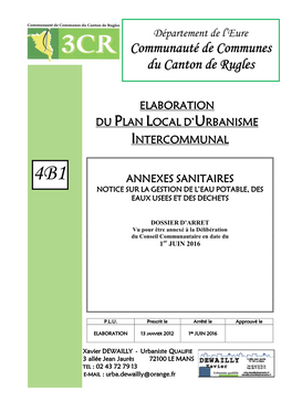 Communauté De Communes Du Canton De Rugles, on Trouve : - Une Installation De Reprise À Bois Branger - Un Réservoir À La Haye Saint Sylvestre