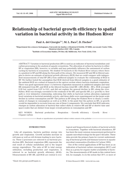 Aquatic Microbial Ecology 45:55