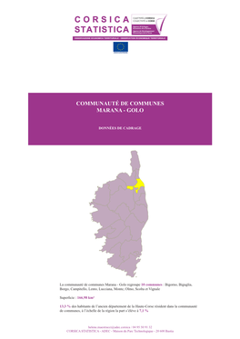 Communauté De Communes Marana - Golo