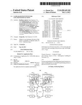 (12) United States Patent (10) Patent No.: US 8,282.491 B2 Auterio Et Al