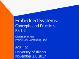 Embedded Systems: Principles and Practice