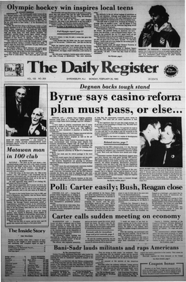 Byrne Says Casino I Plan Must Pass, Or