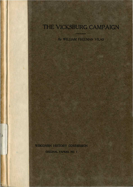 The Vicksburg Campaign