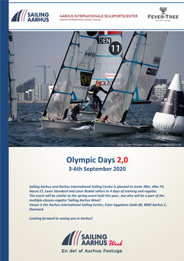 Olympic Days 2,0 3-6Th September 2020