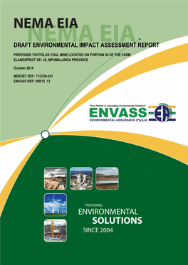 Draft Environmental Impact Assessment Report