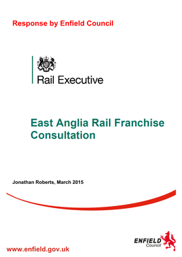 Enfield Council East Anglia Franchise Consultation